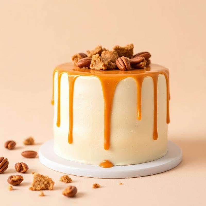 Butterscotch Crunch Cake