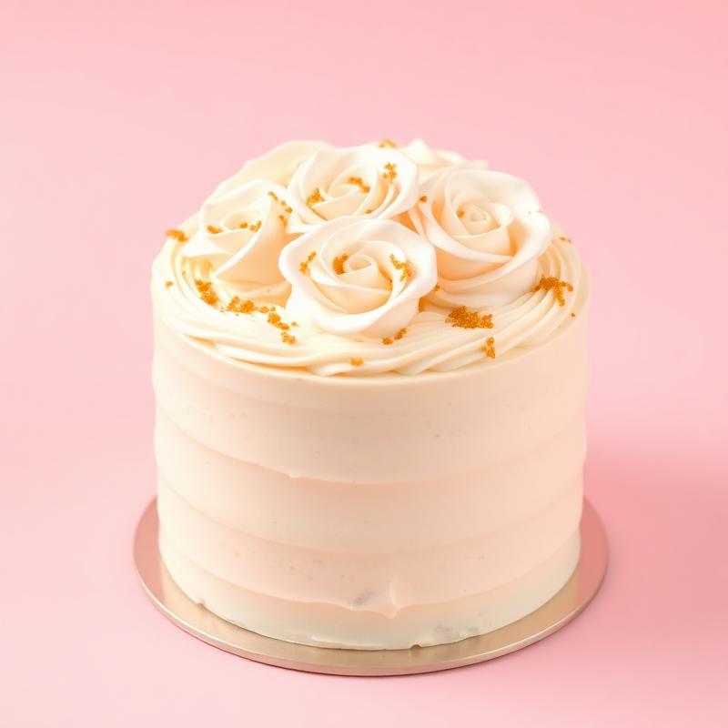 Vanilla Rose Cake