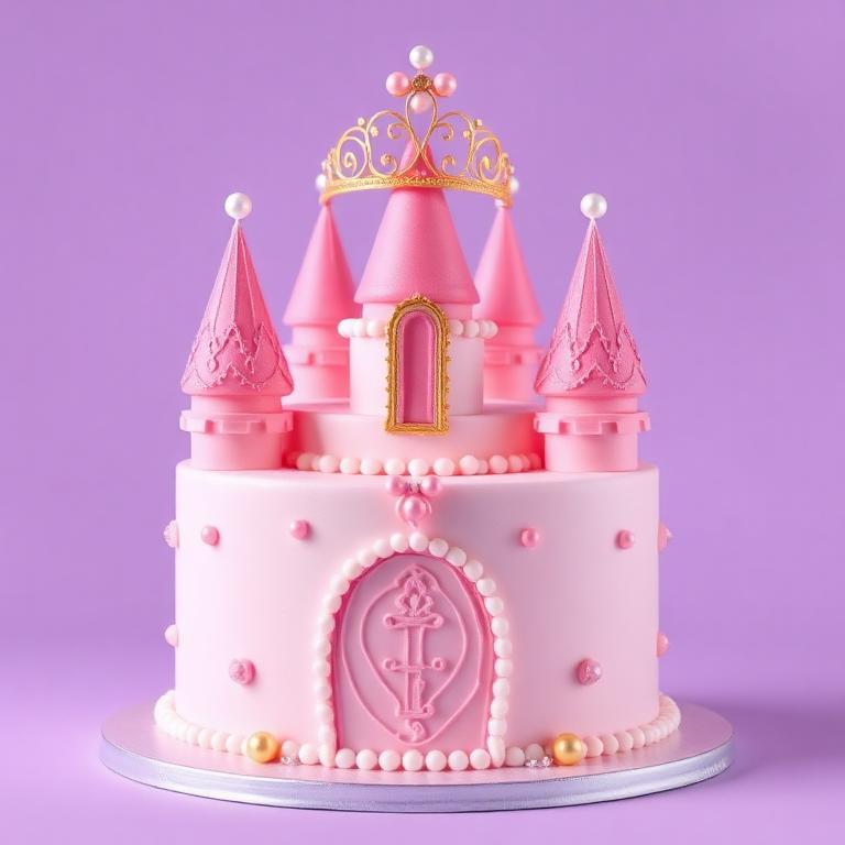 Princess Castle Cake